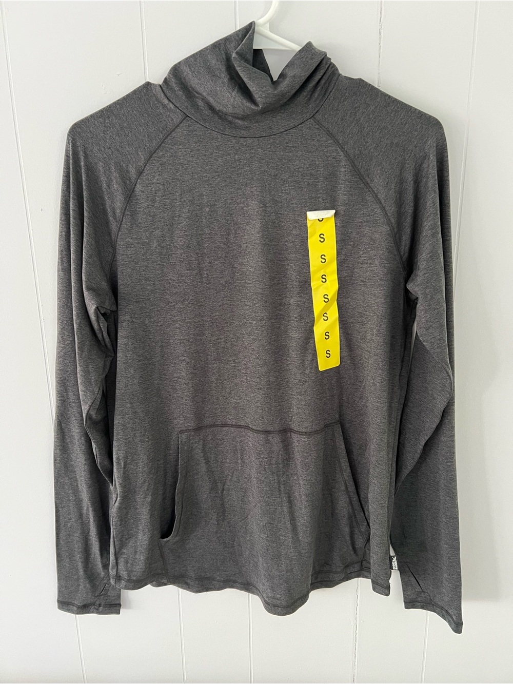 Eddie Bauer Charcoal Funnel Neck Pullover #62